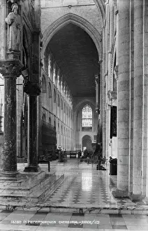 Flooring: Interior of Peterborough Cathedral