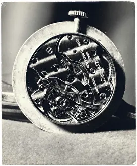 Screws: INTERIOR OF POCKET WATCH