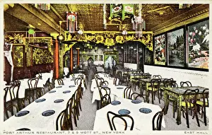 Mott: Interior, Port Arthur Restaurant, New York City, USA