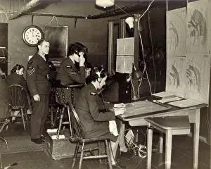 Converter: Interior- ~R hut at the Dunkirk, Kent, Chain Home radar sta