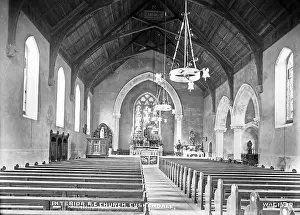 Cushendall: Interior R.C. Church, Cushendall