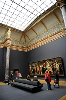 Netherlandish: Interior of Rijksmuseum. Amsterdam