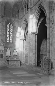 Plaques: Interior of Ripon Cathedral