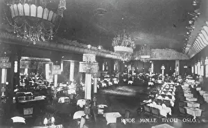 Molle: Interior of the Rode Molle (Red Mill) cabaret, Tivoli