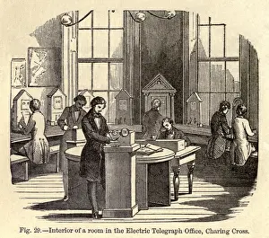 Spared: Interior room of the Electric Telegraph ?