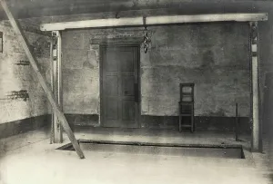 Newgate: Interior of the Scaffold Room, Newgate Prison