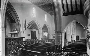 Pews: Interior of Seaford Parish Church
