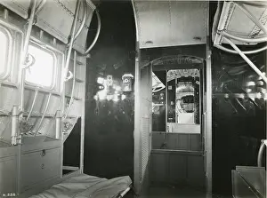 Sarafand: Interior of the Short S14 Sarafand, S1589, looking aft