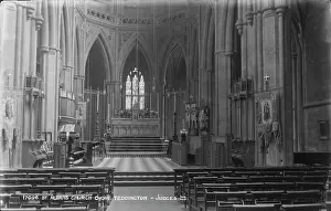 Albans: Interior of St. Albans Church Choir