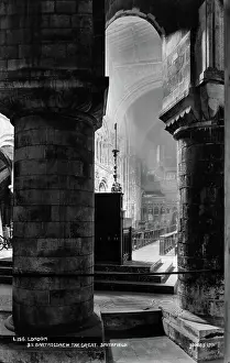 Highlighting: Interior of St. Bartholomew the Great, Smithfield
