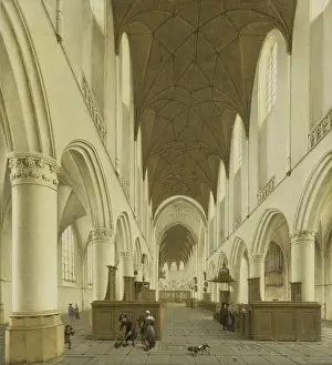 Austere: Interior of St. Bavo's Church