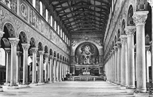 Boniface: Interior of St. Boniface's Abbey in Munich