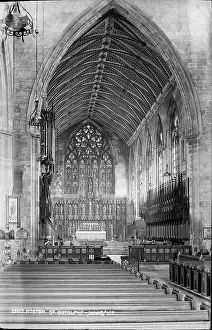 Pews: Interior of St. Botolph's Church