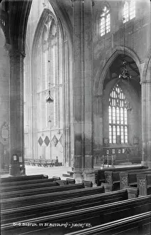 Pews: Interior of St. Botolph's Church