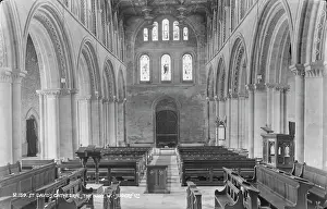 Davids: Interior of St David's Cathedral