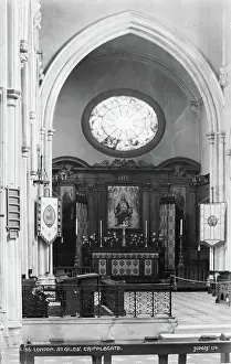 Cripplegate: Interior of St. Giles Cripplegate