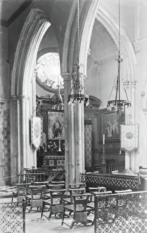 Cripplegate: Interior of St. Giles Cripplegate Church
