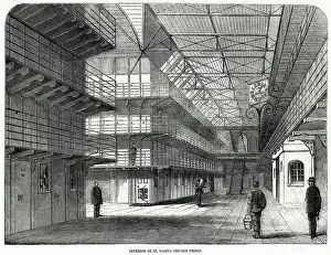 Convicts: Interior of St Mary's Convict Prision 1861