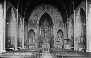 Murals: Interior of St. Thomas of Canterbury Church