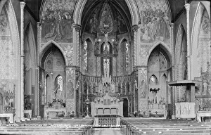 Murals: Interior of St. Thomas of Canterbury Church