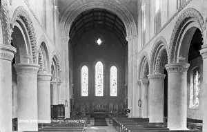 Pews: Interior of Steyning Church