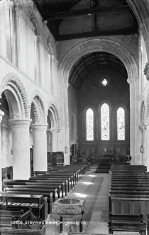 Pews: Interior of Steyning Church