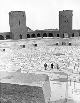 Crypt: Interior of the Tannenberg Memorial, 1939