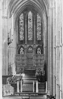 Carvings: Interior of Truro Cathedral