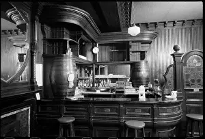 Foregroundthe: The interior of the Turks Head Hotel