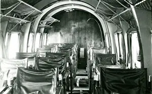 Vanguard: The interior of Vickers Vanguard, G-EBCP