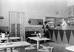 Parlours: Interior of a Viennese ice cream parlour