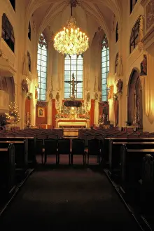 Landova: Interior view of the Augustinerkirche in Vienna