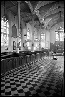 Polygonal: An interior view of Christ Church