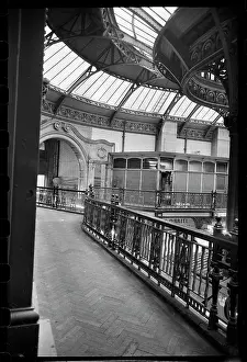 Clerestory: An interior view of City Markets, seen from a