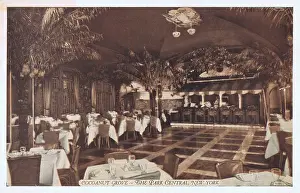Cocoanut: Interior view of the Cocoanut Grove cabaret in the Park Cent