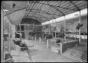 Harker: Interior view of the Festival's The Country pavilion