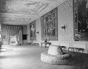 Expo: Interior view of the French pavilion at the
