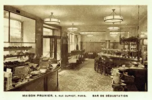 Prunier: Interior view of Maison Prunier, Paris