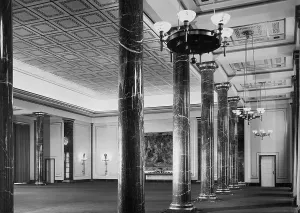 Eagles: Interior view of the Reich Chancellery, 1939