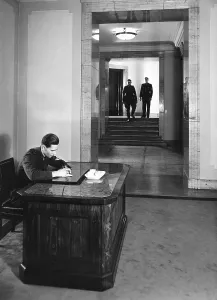 Leibstandarte: Interior view of the Reich Chancellery, 1939