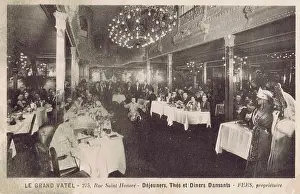 Vatel: An interior view of the restaurant Le Grand Vatel, Paris