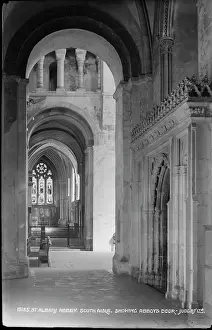 Albans: Interior View of St. Albans Abbey