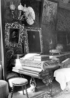 Wahnfried: Interior view of the Villa Wahnfried, 1938