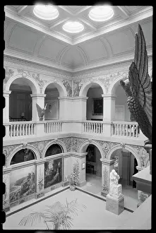 Segmental: An interior view of Wallington Hall, showing the