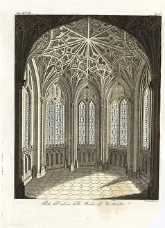 Perpendicular: Detail of the interior of Westminster Abbey