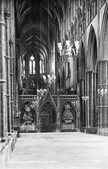 Ceilings: Interior of Westminster Abbey