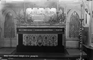 Supper: Interior of Whippingham Church