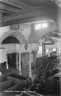 Twisted: Interior of Whitby Parish Church