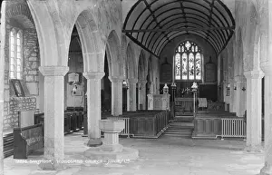 Pews: Interior of Widecombe Church