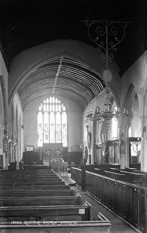 Pews: Interior of Wingfield Church